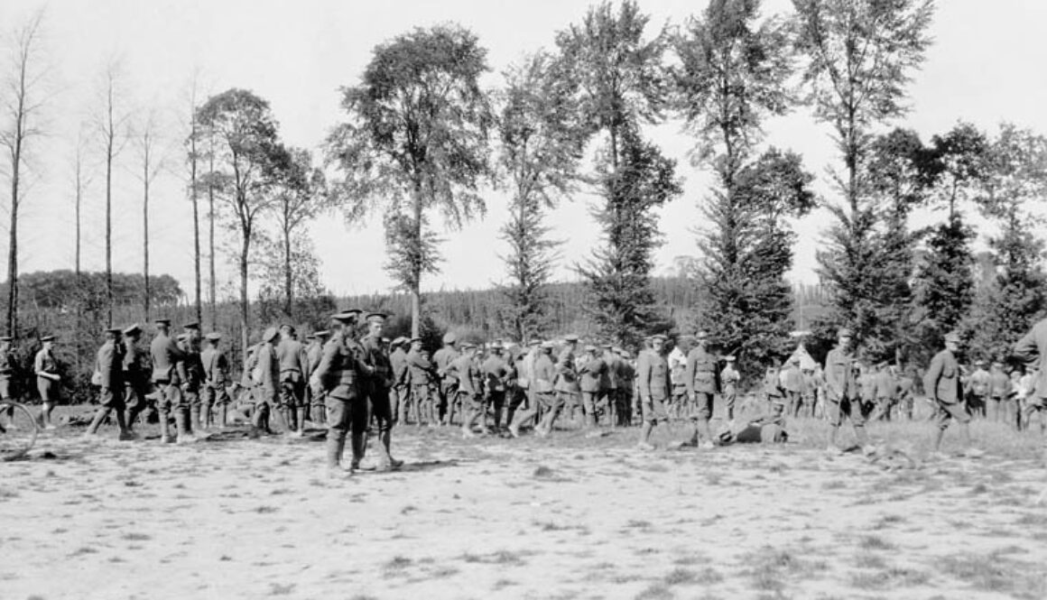 254_Field Sports (2nd Infantry Brigade). Some of the crowd. August, 1916.